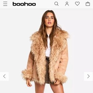 VINTAGE LOOK FAUX FUR AVIATOR